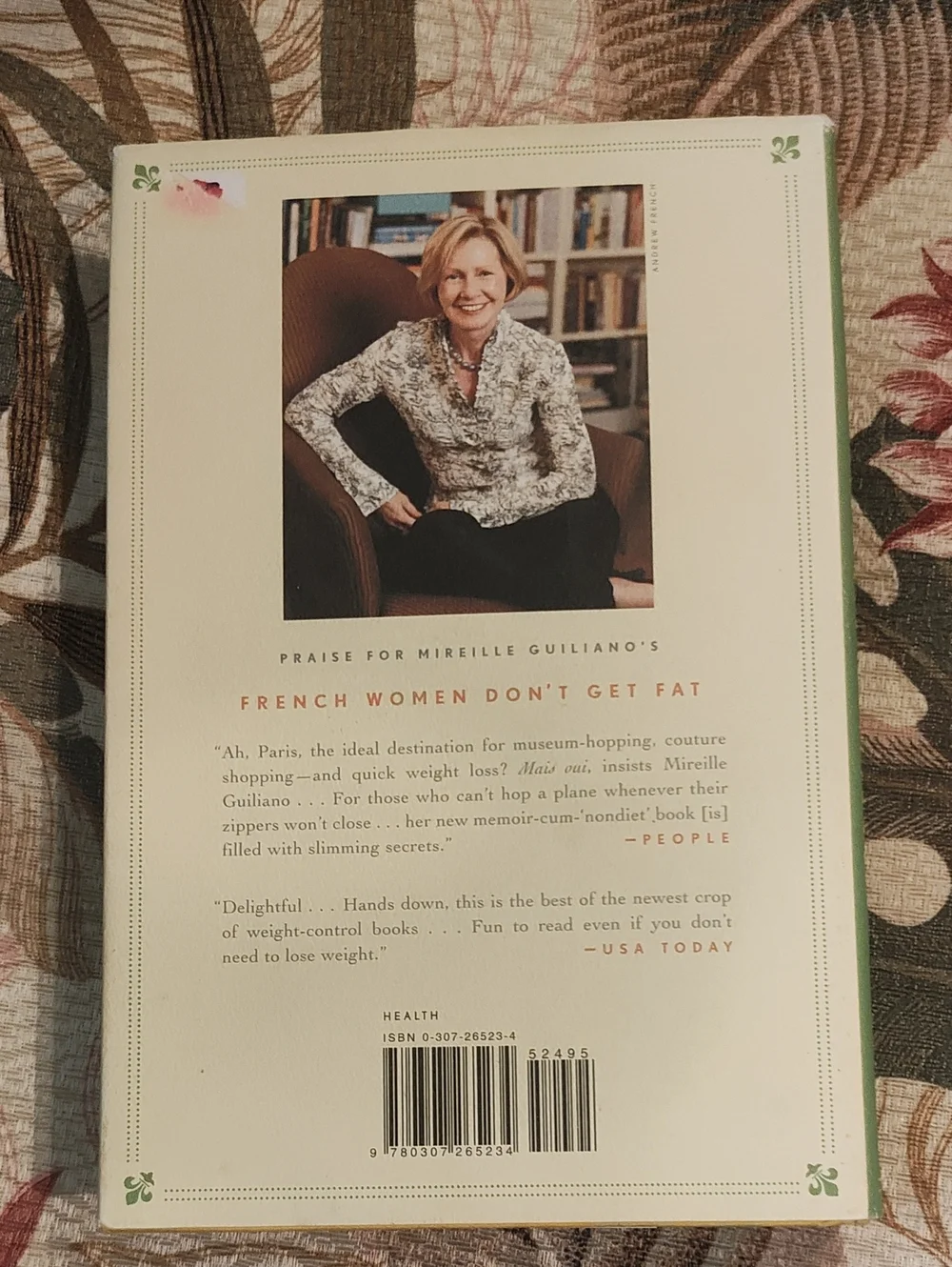 SUMNER READING: FRENCH WOMEN FOR ALL SEASONS & RECIPES!